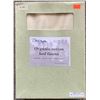 Image 3 : New Group of Organic Cotton Twin Bed Linens - includes x3 Duvet Covers, Cotton Sateen Red Twin Duvet