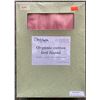Image 3 : New Group of Organic Cotton Twin Bed Linens - includes x3 Duvet Covers, Cotton Sateen Red Twin Duvet