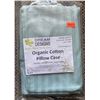 Image 3 : New Group of Organic Cotton Spa Linens Standard Pillow Cases  - Various Colors. Approx. R.V $200