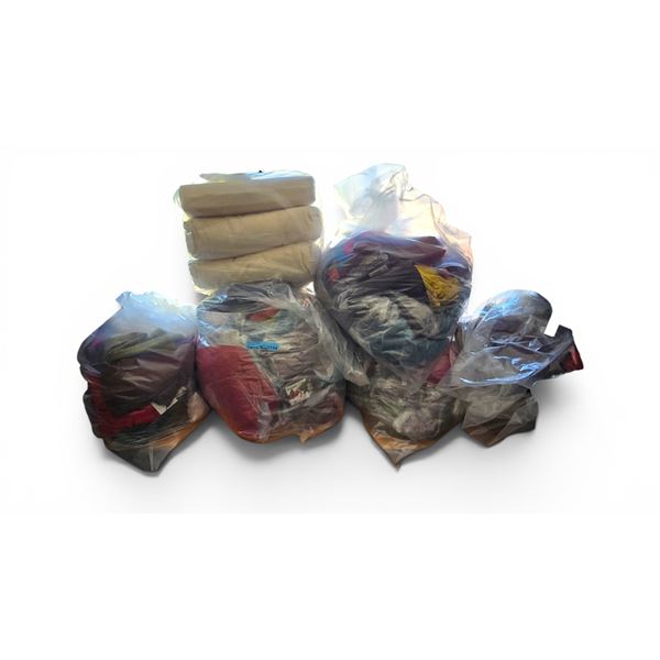New Large Group of Clothing Bags - includes Assorted Women Clothes, Sizes, Design & Colors (Must tak