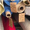 Image 2 : New Large Group of Assorted Fabric Rolls - Various Designs/Types & Sizes (Must Take All)
