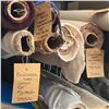 Image 3 : New Large Group of Assorted Fabric Rolls - Various Designs/Types & Sizes (Must Take All)