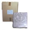 Image 1 : Box of New Organic 100% Cotton Bath Towel, White, Size 70x132 cm (Approx. 13 Pcs) - R.V. $89.99/pcs