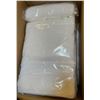 Image 2 : Box of New Organic Towels, Bath Sheets, Ivory, Size 90x182 cm (Approx. 12 Pcs)  - R.V. $129.99/pcs
