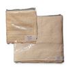 Image 1 : Box of New Mixed Organic 100% Cotton Bath and Face Towel, Ivory
