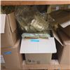 Image 2 : Box of New Organic 100% Cotton Face Towel, Cactus, Size 30x30 cm - R.V. $19.99/pcs