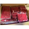 Image 1 : Full Box of New Face and Hand Towels, Paprika (Sizes and Types May Vary)
