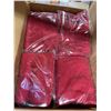 Image 1 : Full Box of New Face Towels, Paprika (Sizes and Types May Vary) - R.V. $19.99/pcs
