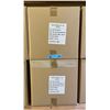 Image 3 : 2 Boxes of New Bath Sheets, White, Size 90x182 cm (Approx. 12 Pcs) - R.V. $129.99/pcs