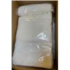 Image 2 : 2 Boxes of New Bath Sheets, White, Size 90x182 cm (Approx. 12 Pcs) - R.V. $129.99/pcs