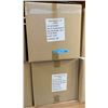 Image 3 : 2 Boxes of New Bath Sheets, White, Size 90x182 cm (Approx. 12 Pcs) - R.V. $129.99/pcs