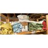 Image 1 : Shelf of Assorted Fabric - Various colours
