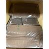 Image 1 : Large Box of Assorted New Bath and Hand Towels, Chocolate