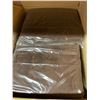 Image 1 : Large Box of New Mixed Bath and Hand Towels, Chocolate, Size 70x132 cm