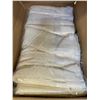 Image 1 : Box of New Organic 100% Cotton Bath Towel, Ivory, Size 70x132 cm (Approx. 22 Pcs) - R.V. $89.99/pcs
