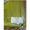 Image 2 : Box of New Organic 100% Cotton Bath Towel, Cactus, Size 70x132 cm (Approx. 24 Pcs) - R.V. $89.99/pcs
