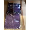 Image 2 : Box of New Organic 100% Cotton Wash Cloth, Plum, Size 30x30 cm (Approx. 176 Pcs) - R.V. $19.99/pcs