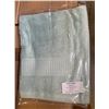 Image 1 : Box of New Organic 100% Cotton Hand Towel, Seafoam, Size 40x76 cm (Approx. 90 Pcs) - R.V. $38.99/pcs