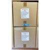 Image 2 : 2 Boxes of New Bath Sheets, Seafoam, Size 90x182 cm (Approx. 12 Pcs) - R.V. $129.99/pcs