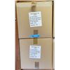 Image 2 : 2 Boxes of New Bath Sheets, Seafoam, Size 90x182 cm (Approx. 12 Pcs) - R.V. $129.99/pcs