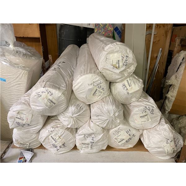 Group of Fabric Rolls