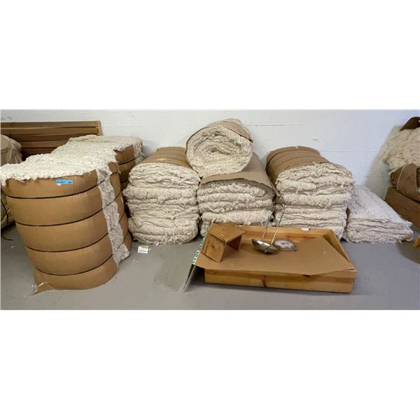 Group of Bales of Cotton Fibers