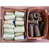 Image 4 : Group of Mixed Thread Spools