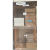 Image 1 : Mixed Group of Duvet Cover and Flat Sheet, White (Assorted Sizes)