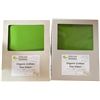 Image 1 : 20-Pcs New Organic Cotton Sateen Falt Sheet, Green (Assorted Sizes, Primarily Queen, King, Twin)