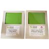 Image 1 : 15-Pcs New Organic Cotton Sateen Fitted Sheet, Green (Assorted Sizes, Primarily Queen, King, Double)