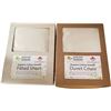 Image 1 : 10-Pcs New Organic Cotton Sateen Duvet Cover and Fitted Sheet, Natural (Assorted Sizes, Primarily Do