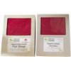 Image 1 : 22-Pcs New Organic Cotton Flat Sheet, Red (Assorted Sizes - Primarily King, Double)
