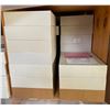Image 2 : 22-Pcs New Organic Cotton Flat Sheet, Red (Assorted Sizes - Primarily King, Double)