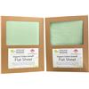 Image 1 : 18-Pcs New Organic Cotton Sateen Flat Sheet, Light Green (Assorted Sizes, Primarily King, Twin, Doub