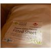 Image 3 : Assorted of New Organic Cotton Flannel Single Pillow Case and Fitted Sheet (Various Sizes)