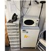 Image 1 : Mini Fridge, Microwave with Storage Drawers