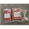 Image 5 : Group of New Organic Cotton Sateen Sham, and Pillow Case, Red (Sizes and Types May Vary)
