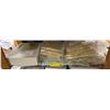 Image 2 : Group of New Organic Cotton Flat Sheet and Assorted Pillow Cases, Golden Beige (Sizes and Types May 