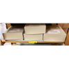 Image 2 : 4-Pcs New Organic Cotton Duvet Cover, Golden Beige (Sizes and Types May Vary)