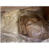 Image 4 : 4 Boxess Misc Items - New Eye Masks, Fabric Remnants, and More