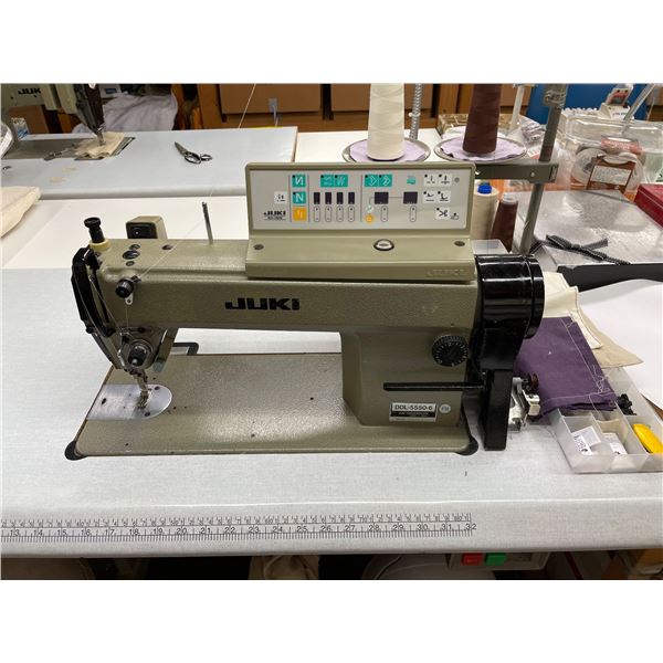 Juki DDL-5550-6 Industrial Sewing Machine with Table