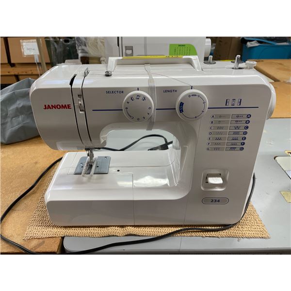 Janome 234 Sewing Machine with Foot Pedal