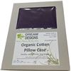 Image 1 : 12-Pcs New Organic Cotton Pillow Case, 3-Bag Pillow Case, Violet (Sizes and Types May Vary)