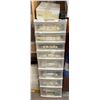 Image 3 : Shelf (H72") and Storage Drawers (35" x 24") - with Contents