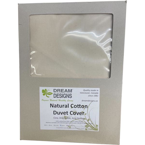 16-Pcs New Natural Cotton Duvet Cover (Primarily King & Queen, Sizes and Types May Vary)