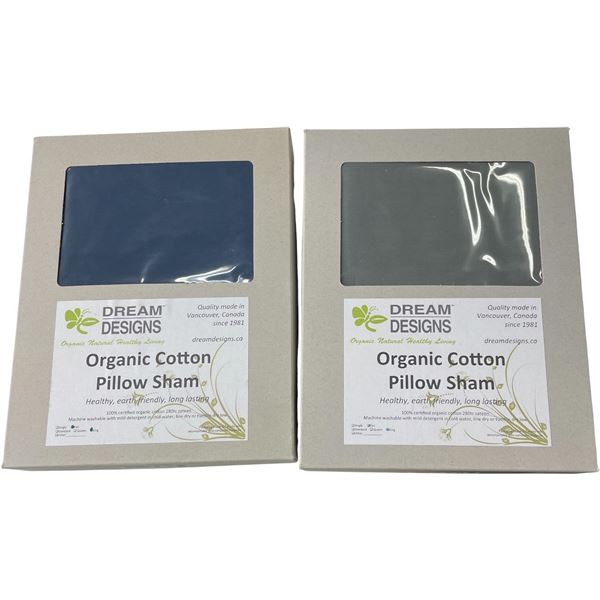 22-Pcs New Organic Cotton Pillow Sham (Mixed - Colour, Sizes and Types May Vary)