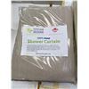 Image 3 : Group of New Assorted Hemp Shower Curtain (Colour, Sizes and Types May Vary)