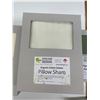 Image 2 : 16-Boxes New Organic Cotton Pillow Sham and Case (Colour, Sizes and Types May Vary)
