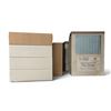 Image 1 : Organic Cotton 280tc Sateen, Light Blue, Flat Sheets - approx. 14 pcs /  Various Sizes:  King (x4) /