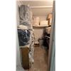 Image 1 : Room Content Lot - includes Assorted Fabrics, Bolsters, Elastics, Vintage Monitor Screen & More